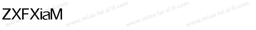 ZXFXiaMengshoushu Medium字体转换